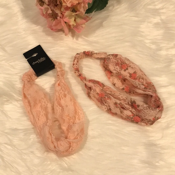 Charlotte Russe Accessories - Charlotte Russe Headbands - Pink/Peach